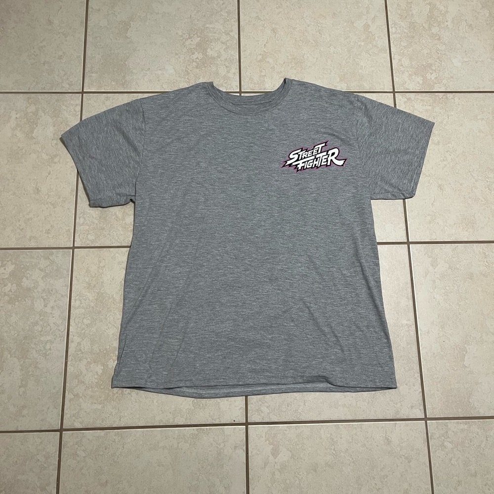 Capcom Gray Street Fighter T-Shirt!